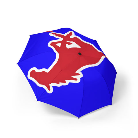 Tuslaw Mustangs Foldable Umbrella — Automatic Open