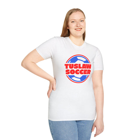 Tuslaw Soccer — Red & Blue Ball T-Shirt