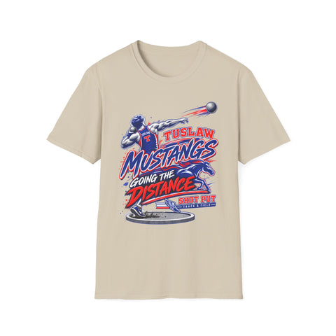 Tuslaw Track & Field — "Going The Distance" Shot Put T-Shirt