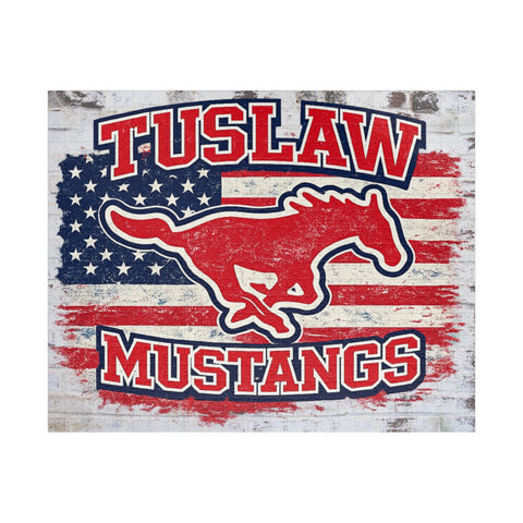 Tuslaw Mustangs Stars & Stripes 520-Piece Jigsaw Puzzle