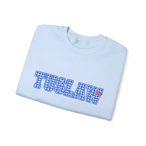 Tuslaw Mustangs Ladies - Bingham Style Tuslaw Crewneck Sweatshirt