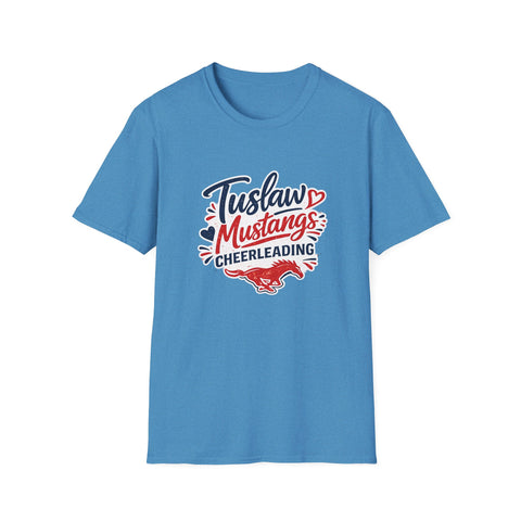Tuslaw Cheer — Mustangs Heart T-Shirt