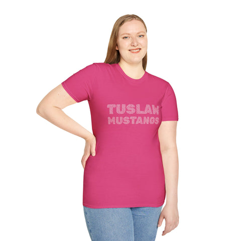 Tuslaw Mustangs — Maze Text T-Shirt