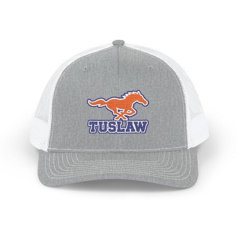 Tuslaw Mustang Trucker Cap — Embroidered Richardson Snapback