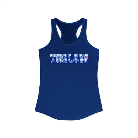 Tuslaw Mustangs Ladies - Bingham Style Tuslaw Racerback Tank Top