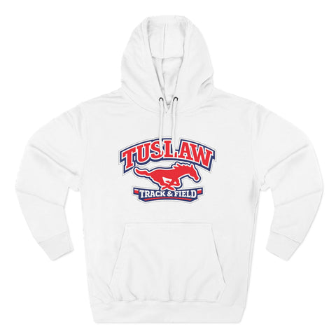 Tuslaw Track & Field — Running Mustang Varsity Hoodie