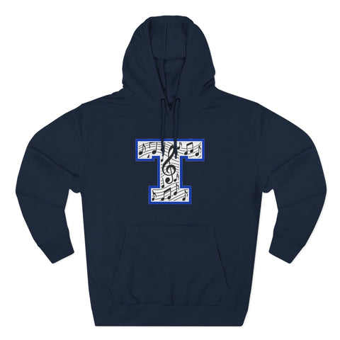 Tuslaw Mustangs Music Monogram Hoodie in Navy
