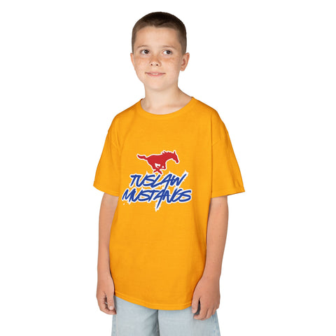 Kids’ Tuslaw Mustangs — Bold Logo T-Shirt