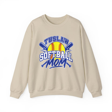 Tuslaw Softball - Proud Mom Crewneck Sweatshirt