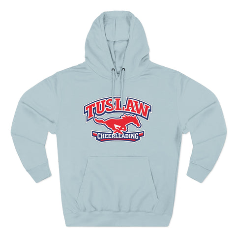 Tuslaw Cheerleading — Running Mustang Varsity Hoodie