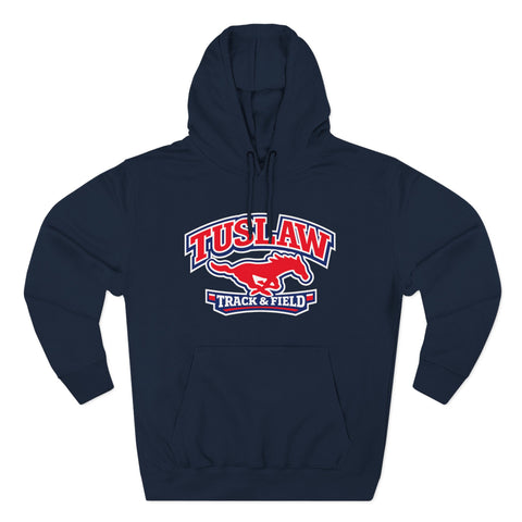 Tuslaw Track & Field — Running Mustang Varsity Hoodie