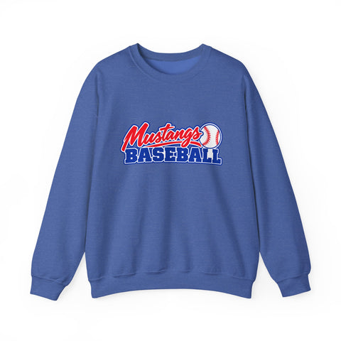 Tuslaw Baseball - Signature Series Crewneck Sweatshirt in Heather Sport Royal