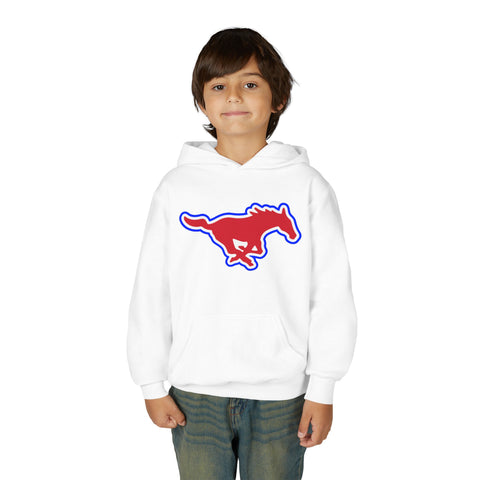 Youth Tuslaw Mustangs — Running Horse Hoodie