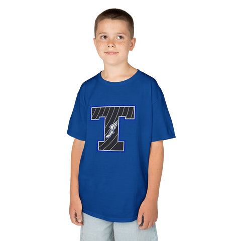 Tuslaw Mustangs Track & Field Monogram Kids T-Shirt