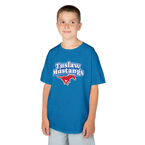 Kids’ Tuslaw Mustangs — Fun Logo T-Shirt