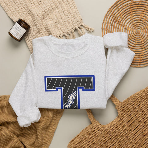 Tuslaw Mustangs Track & Field Monogram Crewneck Sweatshirt