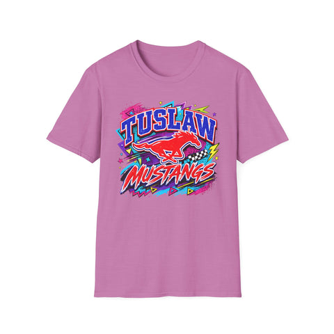 Tuslaw Mustangs — ’90s Neon T-Shirt