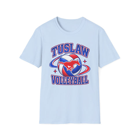 Tuslaw Volleyball  — Moon & Stars T-Shirt