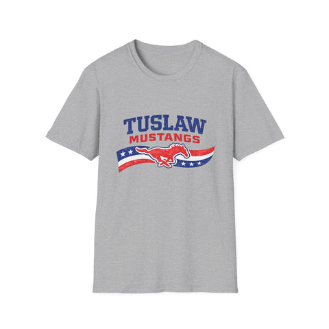 Tuslaw Mustangs — Vintage Patriotic T-Shirt