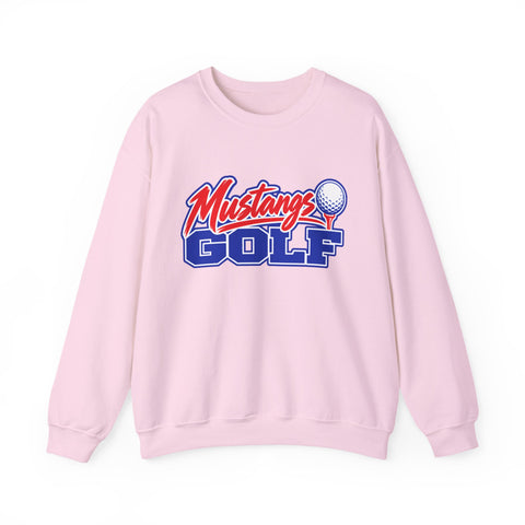 Tuslaw Golf - Signature Series Crewneck Sweatshirt in Light Pink