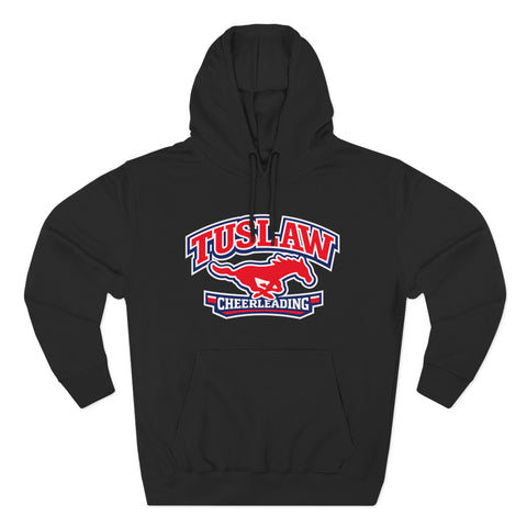 Tuslaw Cheerleading — Running Mustang Varsity Hoodie