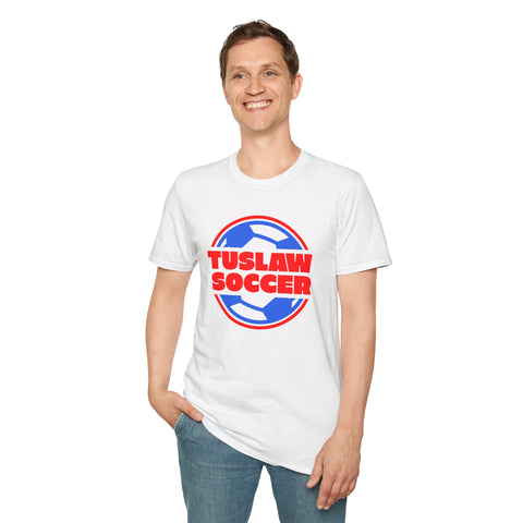 Tuslaw Soccer — Red & Blue Ball T-Shirt