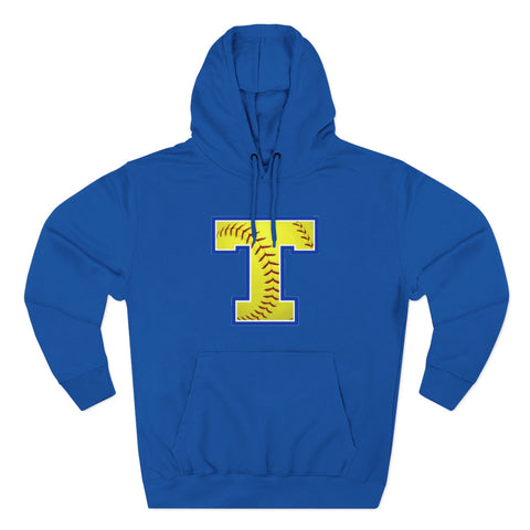 Tuslaw Mustangs Softball Monogram Hoodie in Royal Blue