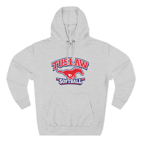 Tuslaw Softball — Running Mustang Varsity Hoodie