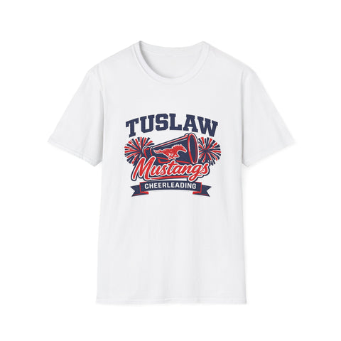 Tuslaw Cheer — Pom-Pom & Megaphone T-Shirt