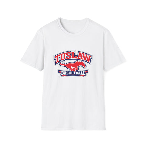 Tuslaw Basketball — Varsity Running Mustang T-Shirt