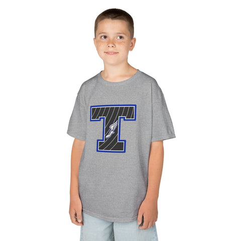 Tuslaw Mustangs Track & Field Monogram Kids T-Shirt