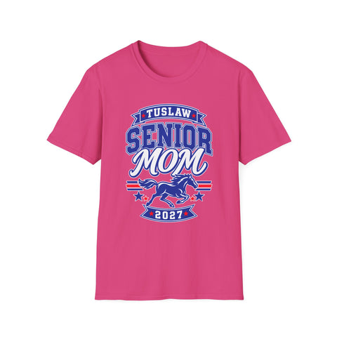 Tuslaw Mustangs Ladies — 2027 Senior Mom T-Shirt