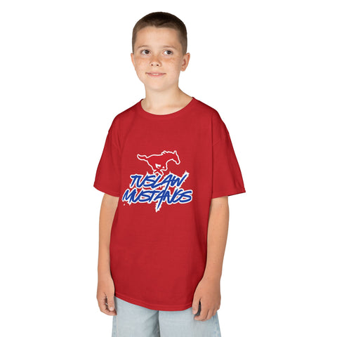 Kids’ Tuslaw Mustangs — Bold Logo T-Shirt