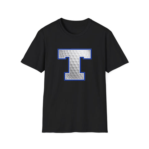 Tuslaw Mustangs Golf Monogram T-Shirt in Black