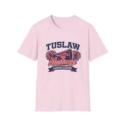 Tuslaw Cheer — Pom-Pom & Megaphone T-Shirt