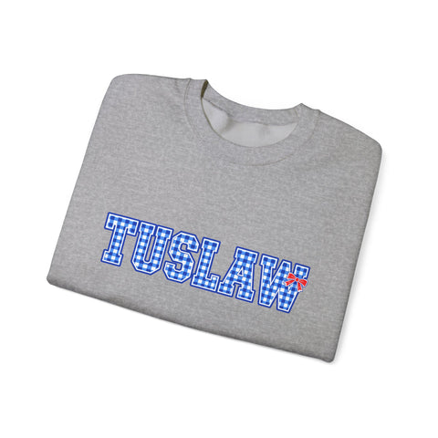 Tuslaw Mustangs Ladies - Bingham Style Tuslaw Crewneck Sweatshirt