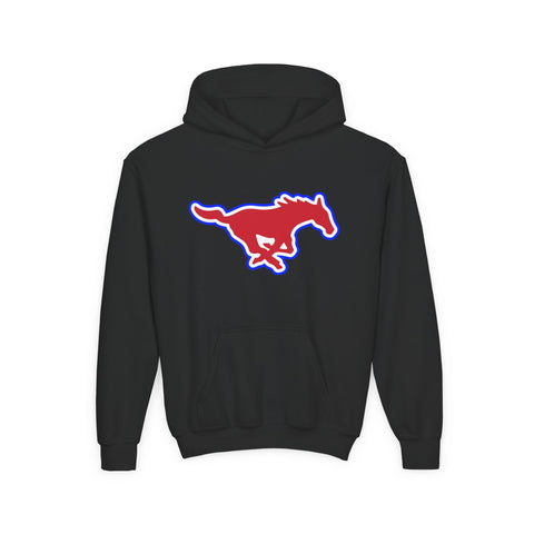Youth Tuslaw Mustangs — Running Horse Hoodie