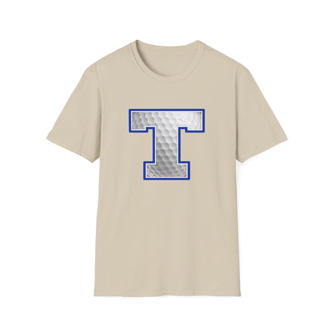 Tuslaw Mustangs Golf Monogram T-Shirt in Sand