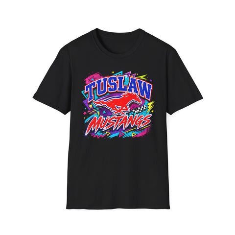 Tuslaw Mustangs — ’90s Neon T-Shirt