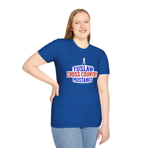 Tuslaw Cross Country — Red, White & Blue T-Shirt