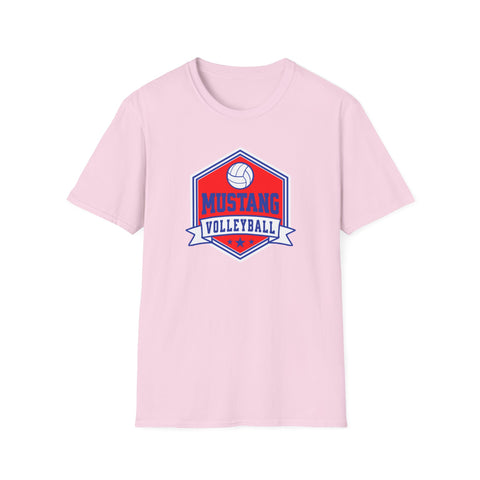 Tuslaw Volleyball — Mustangs Banner T-Shirt