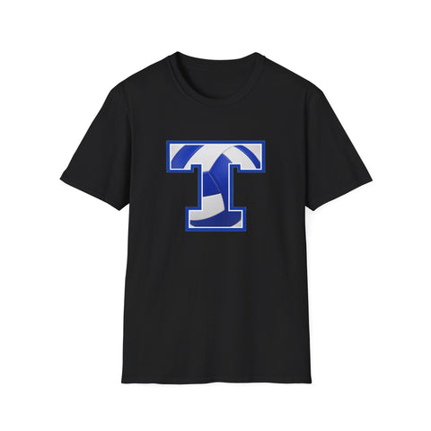 Tuslaw Mustangs Volleyball Monogram T-Shirt in Black
