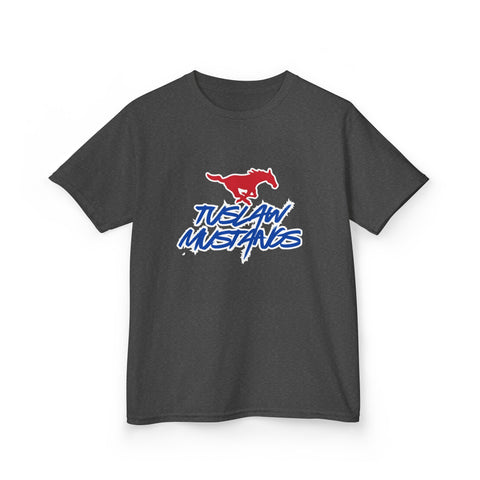 Kids’ Tuslaw Mustangs — Bold Logo T-Shirt