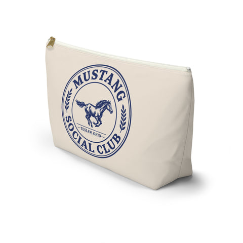 Tuslaw Mustangs Mustang Social Club Zip Pouch