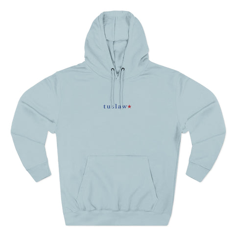 Tuslaw Mustangs Tiny Tuslaw Minimalist Hoodie in Blue Mist