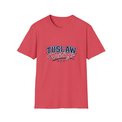 Tuslaw Mustangs — Women’s Heart T-Shirt