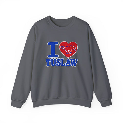 Tuslaw Mustangs — I Heart Tuslaw Crewneck