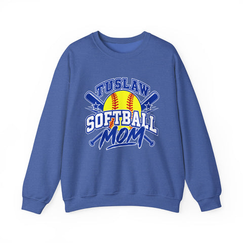 Tuslaw Softball - Proud Mom Crewneck Sweatshirt
