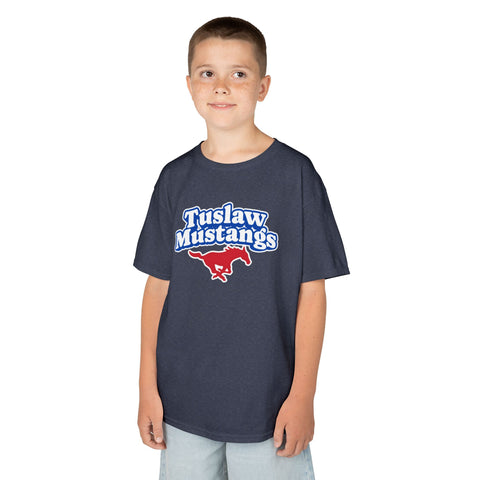 Kids’ Tuslaw Mustangs — Fun Logo T-Shirt