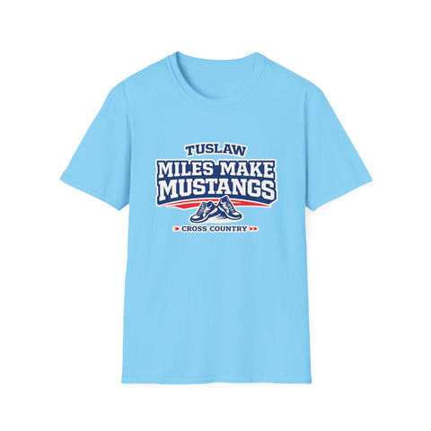 Tuslaw Cross Country — Miles Make Mustangs T-Shirt